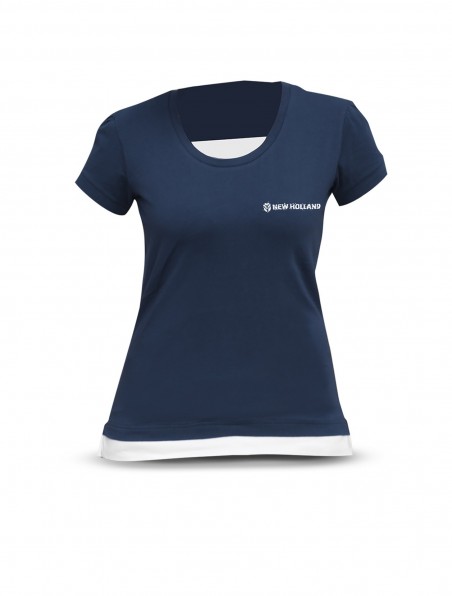 T-Shirt Dasmki New Holland niebieski