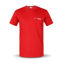 T-Shirt męski Weidemann czerwony