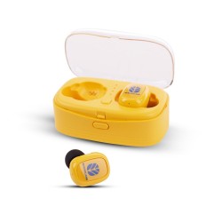 Słuchawki bezprzewodowe bluetooth New Holland żółte 2